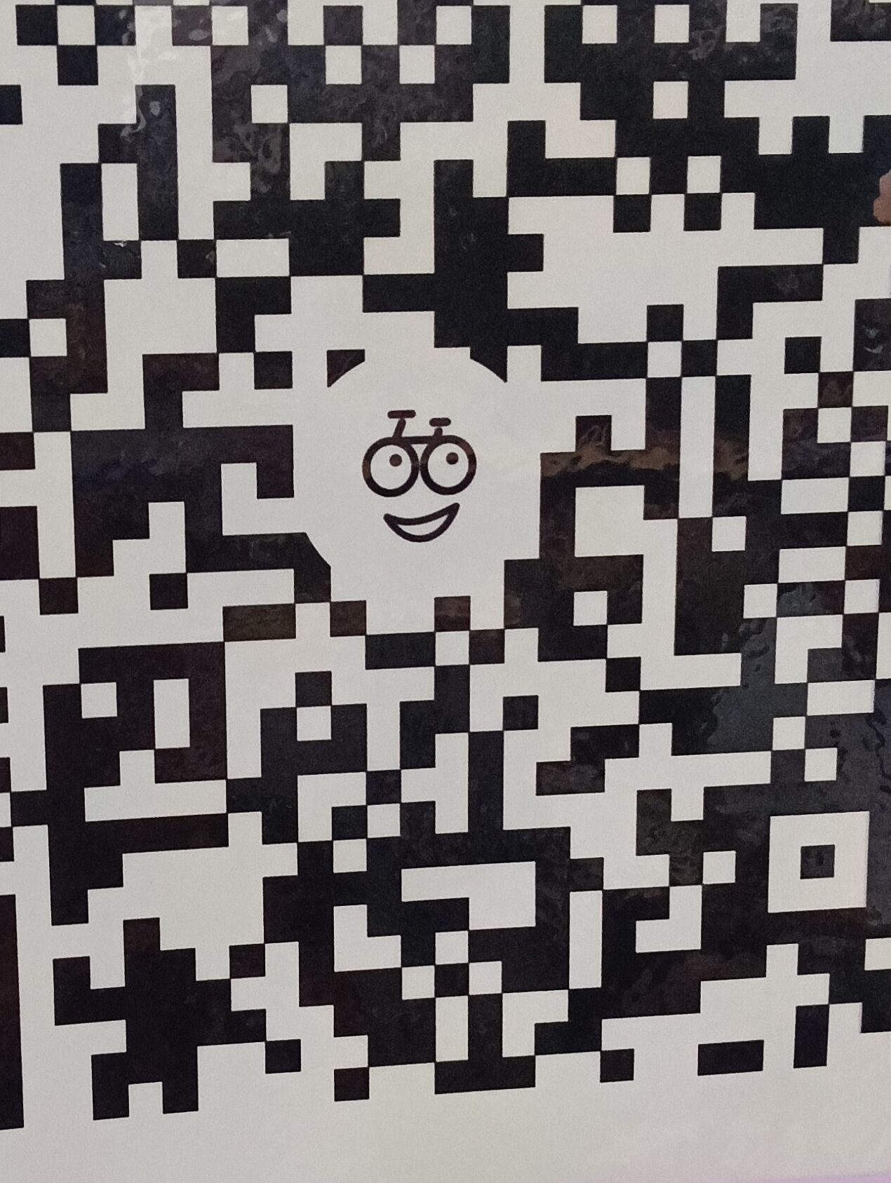 Código QR para check-ins e check-outs